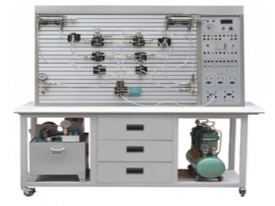 透明液壓與氣壓傳動PLC綜合實訓裝置