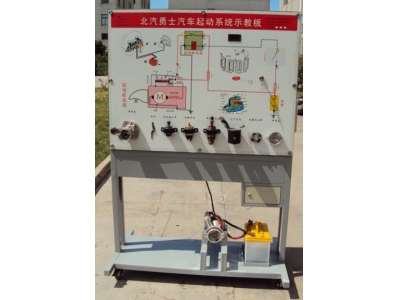 勇士汽車(chē)起動(dòng)系統(tǒng)示教板