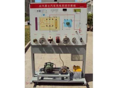 勇士汽車(chē)充電系統(tǒng)示教板